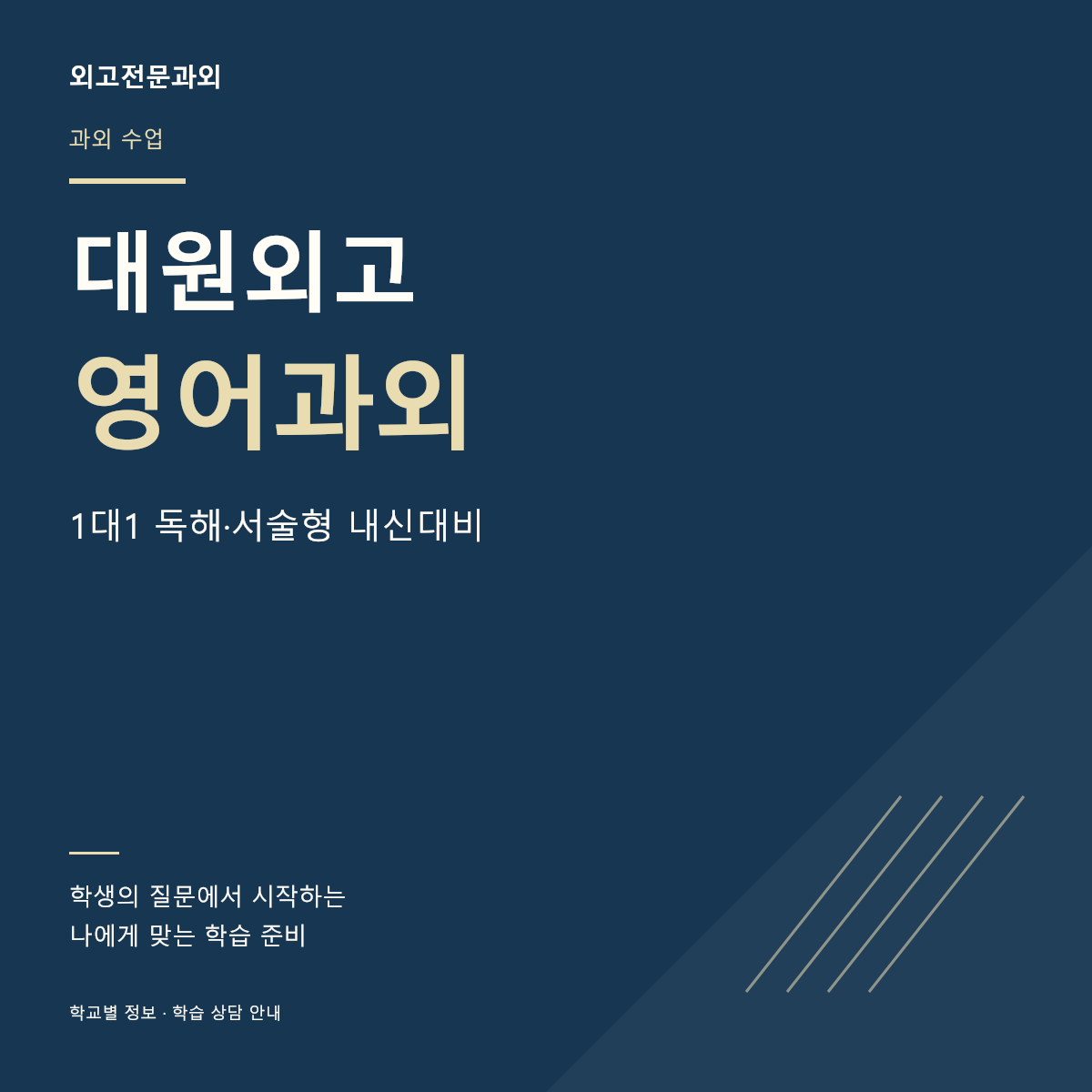 대원외고 영어과외 1대1 독해·서술형 내신대비 — 페이지 썸네일